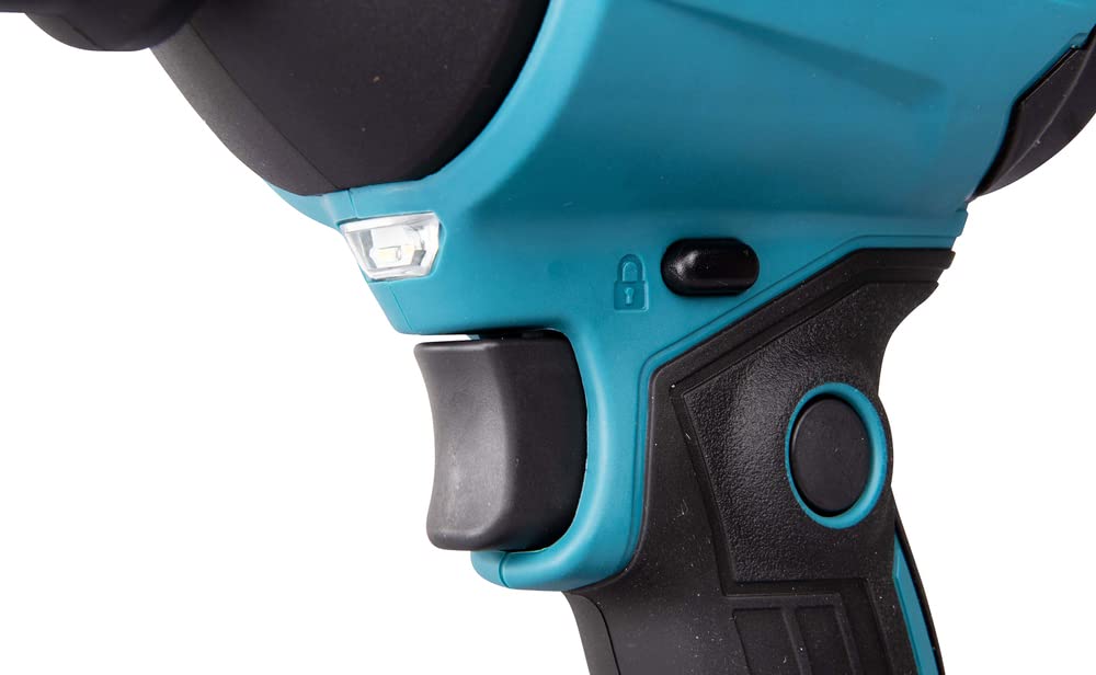 Makita AS001GA102 - Soplador de batería (40 V, máx. 2,0 Ah, 1 batería + Cargador en Bolsa de Transporte), Color Azul