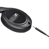 Sennheiser Auriculares HD 569 para colocar alrededor de la oreja y la parte trasera cerrada, color negro