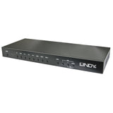 Lindy 38273 Switch con 8 entradas (HDMI, VGA, Componentes y Compuesto) a 3 Salidas (2 x HDMI y VGA/Component)
