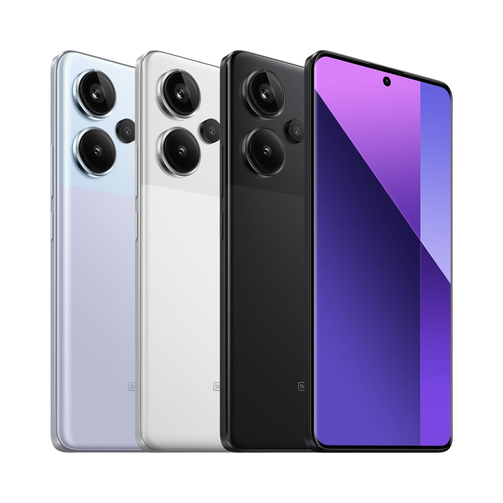 Xiaomi Redmi Note 13 Pro+ 5G - Smartphone de 12+512 GB, Pantalla de 6,67" AMOLED 1.5K 120Hz, MediaTek Dimensity 7200 Ultra, Triple cámara de hasta 200MP, Hypercharge 120W, Blanco (Versión ES)