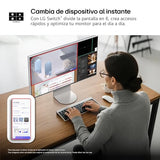 LG 32U990A-S - Monitor Ultrafine 6K, 31,5'', (6144 x 3456), IPS Black 16:9, HDR10, Display HDR600, 450 nits, 60Hz, Super Resolution+, Black Stabilizer, HDMI 2.1, Inclinación/Altura/Pivote, Plata