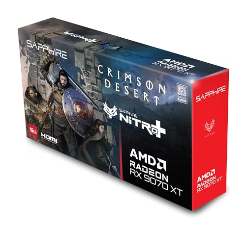 Zafiro Nitro+ AMD Radeon RX 9070 XT 16GB Crimson Desert Version Gaming OC