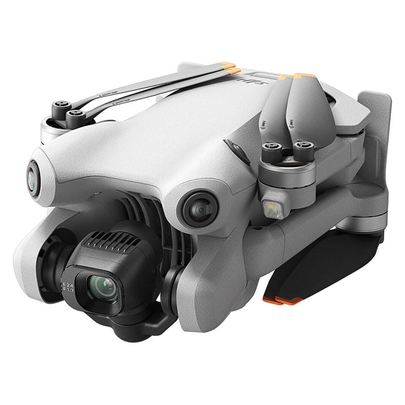 DJI Mini 4 Pro (DJI RC 2), dron mini plegable con cámara de vídeo 4K para adultos, menos de 249 g, 34 min de tiempo de vuelo, transmisión de vídeo a 20 km, detección con visión omnidireccional