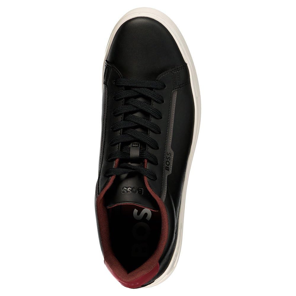 BOSS Rhys_Tenn_pusdth, Tenis Hombre, Black, 42 EU
