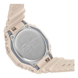 Casio Reloj Cuarzo Unisex 46.00mm con dial Análogico-Digital Rosa y Correa de Resina Rosa GMA-S2100-4AER