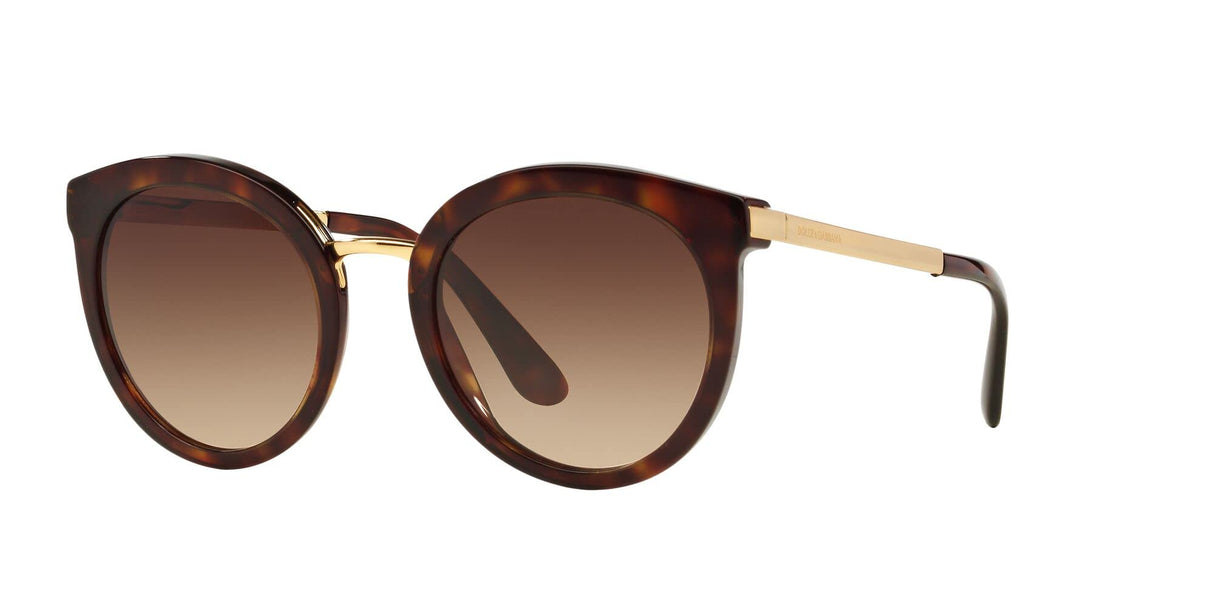 Dolce & Gabbana 0Dg4268, Gafas de Sol para Mujer, Marrón (Havana), 52