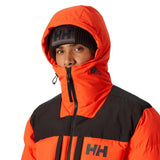 Helly Hansen Chaqueta hinchada de Patrulla Abrigo, 147 Cherry Tomate, L para Hombre