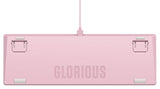 Glorious Gaming GMMK 2 Full Size (96%) - Teclado gaming mecánico, carcasa de aluminio, personalizable, keycaps dobles, switches Glorious Fox, RGB, distribuciones QWERTY estadounidense - Rosa