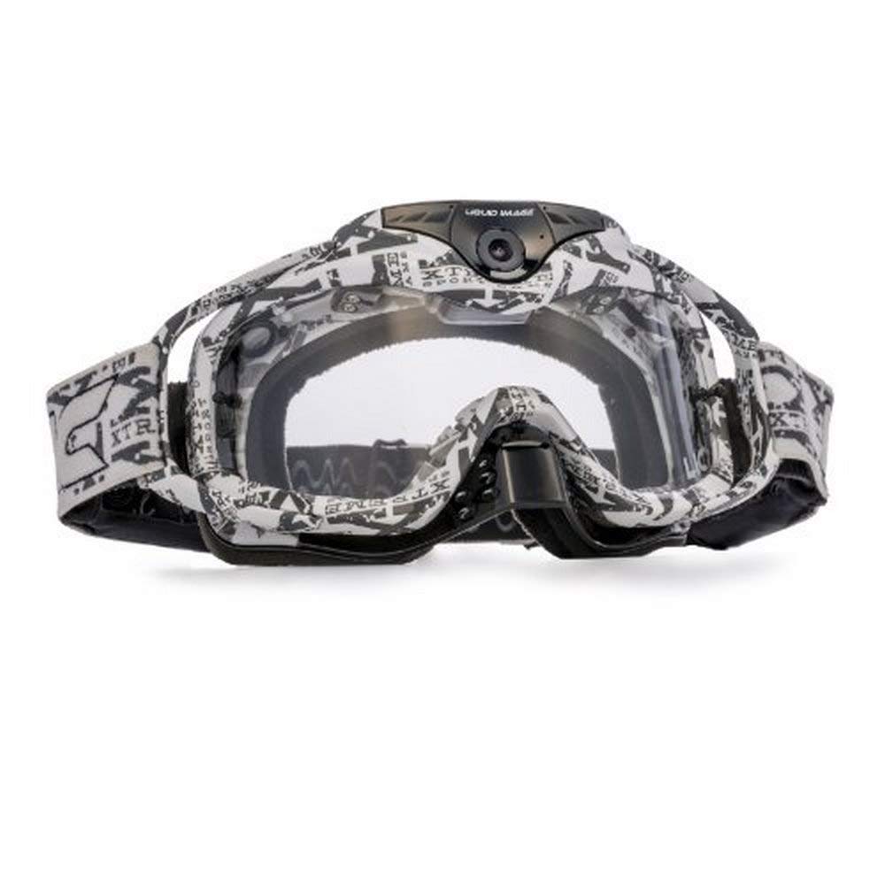 Liquid image 368W - Gafas con videocámara Deportiva (1080p HD, 30 fps, Micro SDHC), Blanco (Importado)