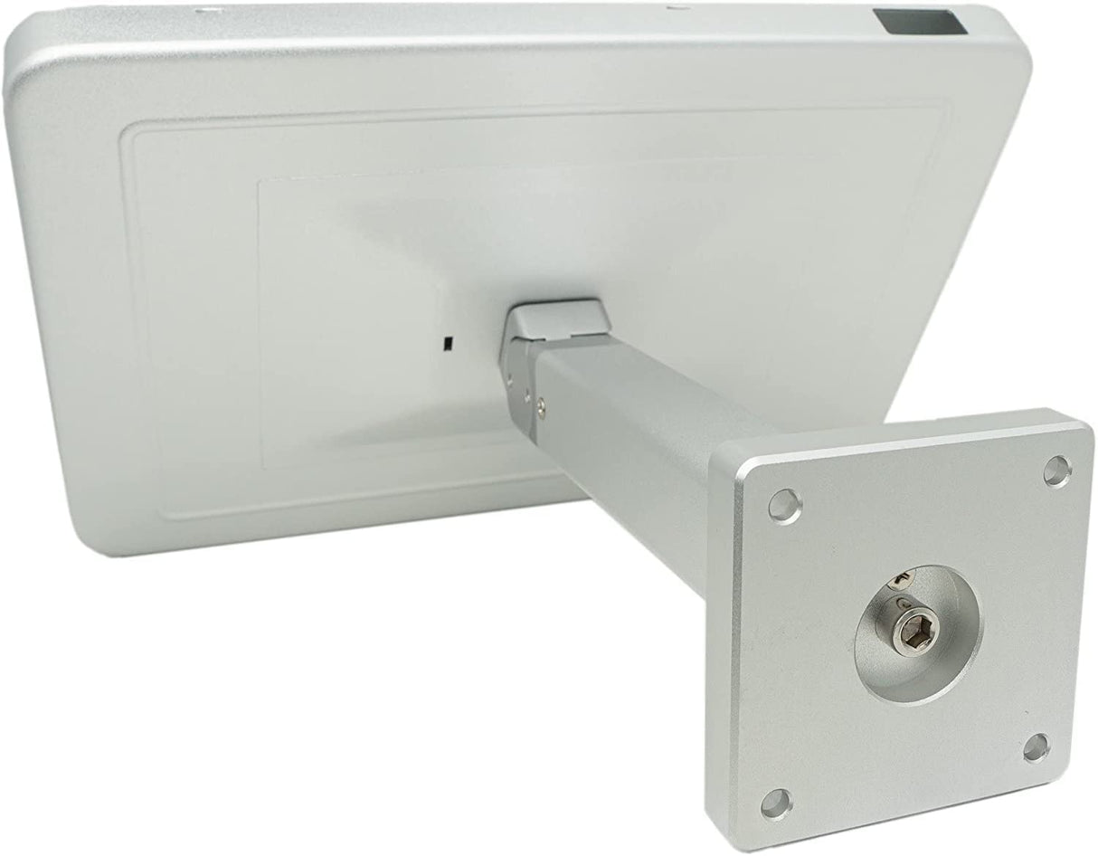 System-S Soporte de Pared para Mesa de Microsoft Surface Pro 8 de 13,0 Pulgadas, con Cerradura 90°, Color Gris