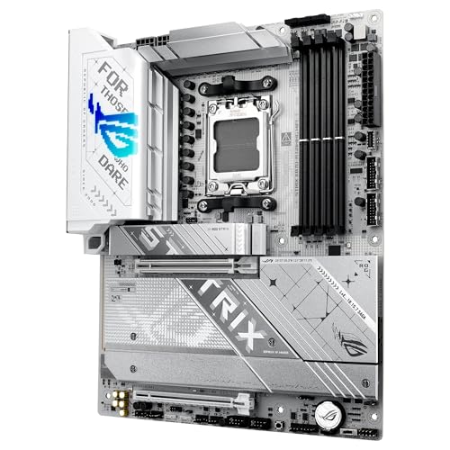 ASUS ROG Strix X870-A Gaming WiFi - Placa Base AMD ATX, 16+2+2 etapas de Potencia, DDR5, 4X M.2, PCIe 5.0 Compatible con GPU de última generación, WiFi 7, USB 20 Gbps con PD 3.0 de hasta 30 W