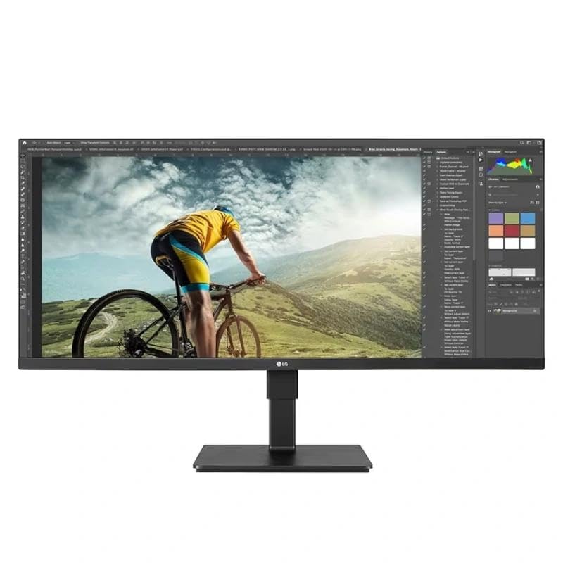 Monitor 34" IPS WFHD con HDMI y DP, Ideal para Trabajo multitarea y Entretenimiento Visual.