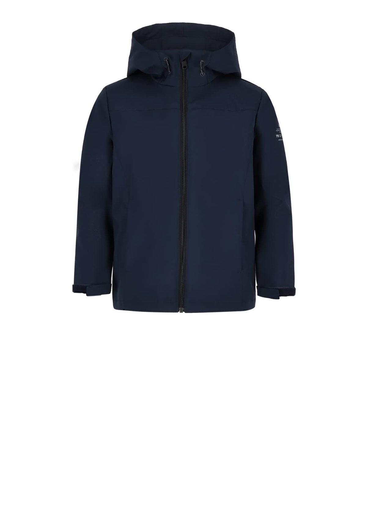 ECOALF - Cazadora Niño Kalimalf, de Poliéster Reciclado, Tejido Reciclado, Impermeable, Cómoda y Ligera, Chaqueta Niño, Abrigo para Niño, Talla 14 años, Color Azul Marino