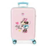 Disney Joumma Minnie Imagine Maleta de Cabina Rosa 38x55x20 cms Rígida ABS Cierre de combinación Lateral 34L 2 kgs 4 Ruedas Equipaje Mano