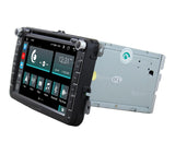 Autorradio de Ajuste Personalizado para Volkswagen Android GPS Bluetooth WiFi Dab USB Pantalla táctil Full HD 8" procesador de 8 núcleos y comandos de Voz