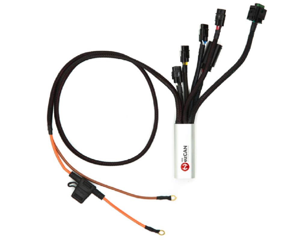 Unbekannt 2103139 para ezCAN para BMW R1200 1250 LC 80231 4 Canal Administrador de accesorios 76 mm x 30 mm x 16 mm con Micro USB A