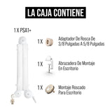 Brazo de estudio profesional RØDE PSA1+ con amortiguación de resorte y gestión de cables (Blanco)