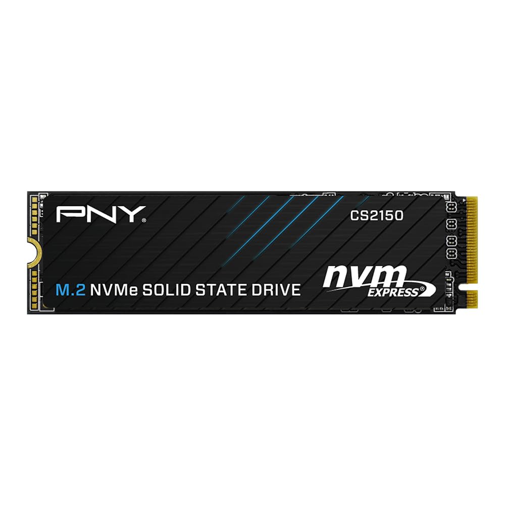 PNY CS2150 2TB SSD Interno M.2 NVMe, hasta 10300MB/s (Lectura) - M280CS2150-2TB-TB