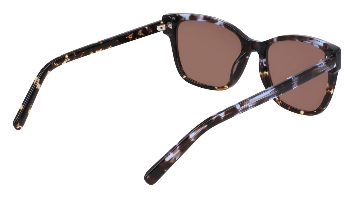 DKNY DK552S Gafas, Sky/Amber Tortoise, 55-140-17 Unisex Adulto