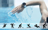 WIFIT - Reloj Inteligente WiWatch R1 Negro Android e iOS - 1.3" AMOLED - A-GPS - Monitor de sueño - Sensor de oxígeno - 100 Modos Deportivos - Autonomía de 14 días, Negro, Large, Híbrido