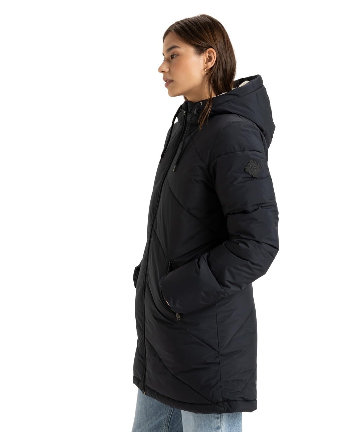 Roxy Better Weather Chaqueta, Anthracite, M para Mujer