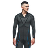 Dainese Dry Suit Capa de Base, Negro/Azul, M para Hombre