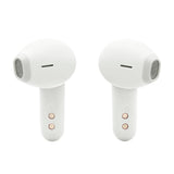 JBL Wave Flex 2, Auriculares inalámbricos True Wireless, Bluetooth, autonomía de hasta 40 hrs, Sonido Pure Bass, Smart Ambient, Resistentes al Agua y al Polvo, conexión multipunto, Blanco