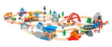 Brio World - Set Deluxe con Túnel de Acción, Smart Tech Sound, BRIO Ferrocarriles, Set de Construcción de Madera, Tren Juguete, Juguetes Niños 3 Años o más, Juegos Educativos 3 Años