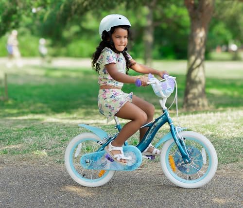 Huffy Disney Frozen Bicicleta para niños, Azul, S