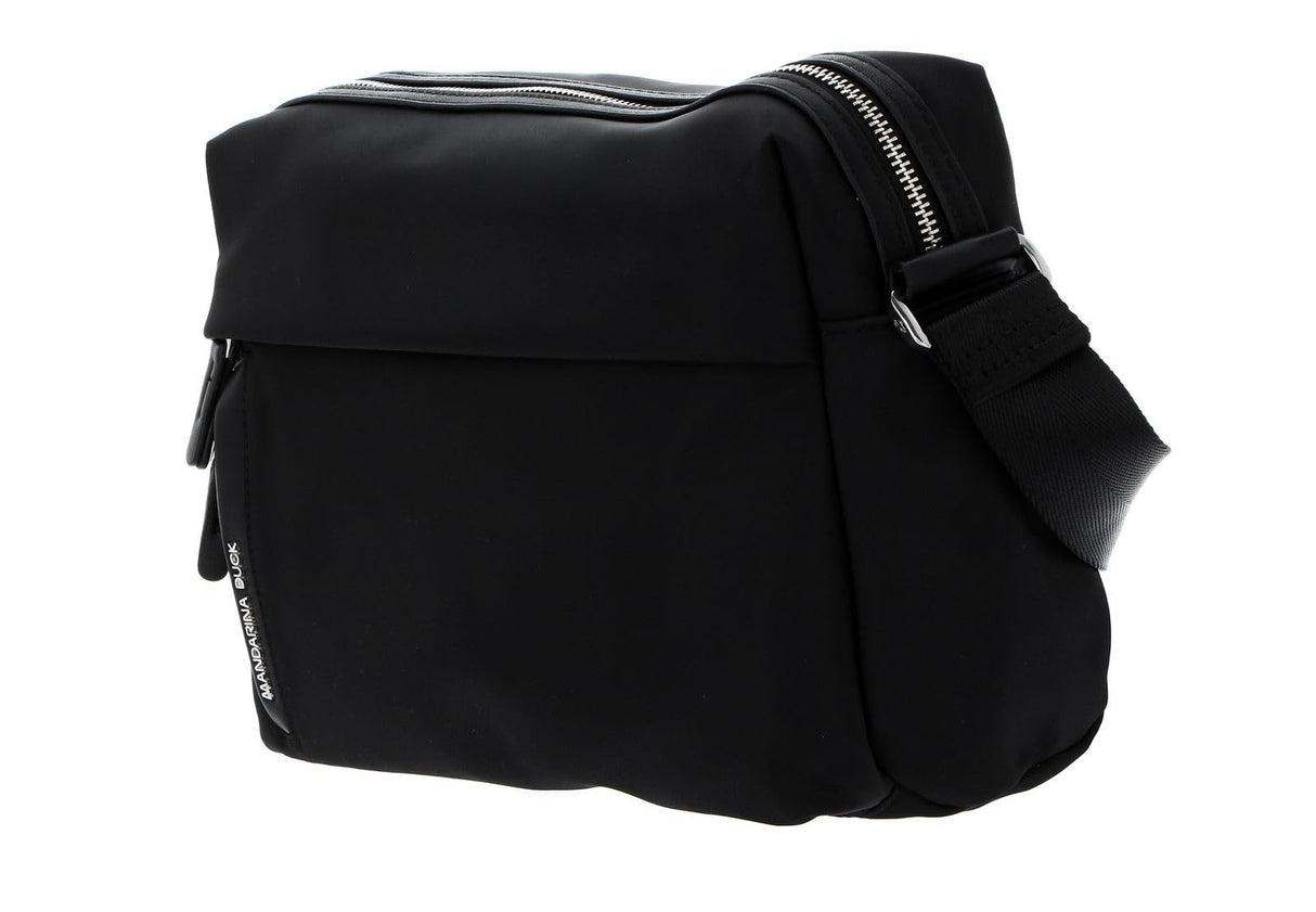 Mandarina Duck Hunter P10VCT19, Bolso Bandolera para Mujer, Black, 28x23x14 (L x H x W)