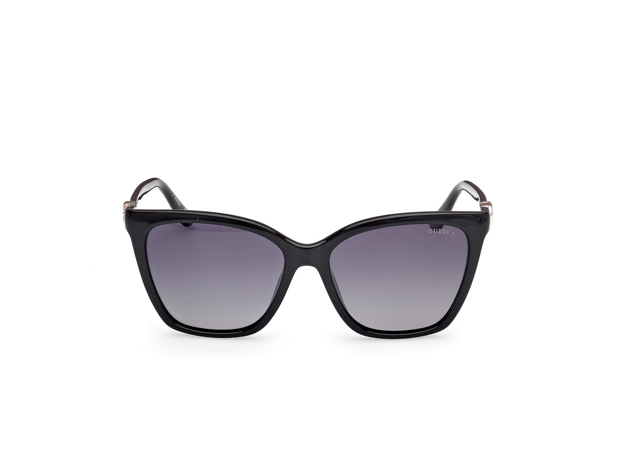 Guess Gu00191 Gafas, 01d Shiny Black, 56/16/140 para Mujer