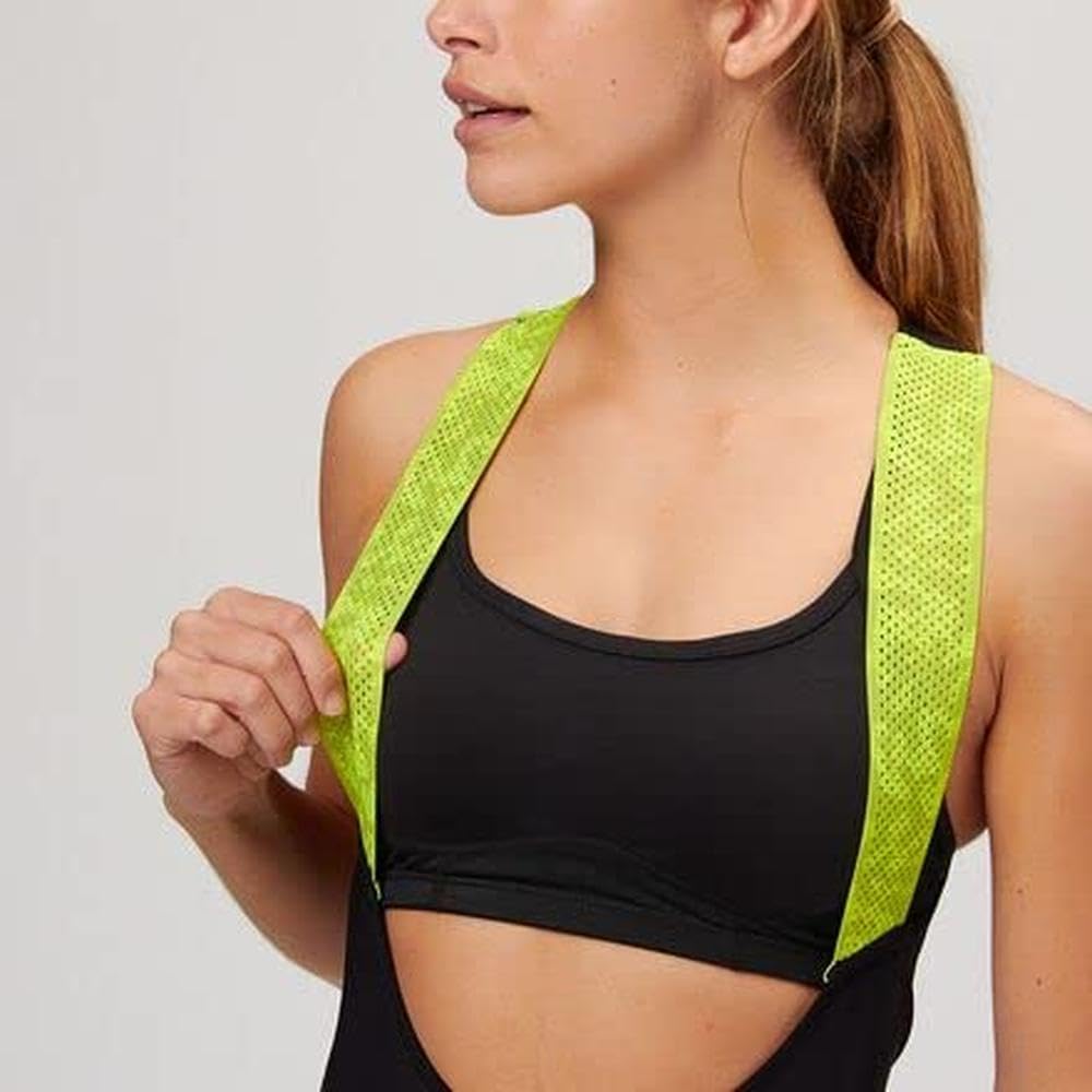 GOREWEAR Culote largo+ Progress Thermo Mujer, Black/Neon Yellow, S