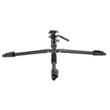 Vanguard Vesta GO 264AV12 - Trípode de Viaje de Aluminio, rótula de vídeo