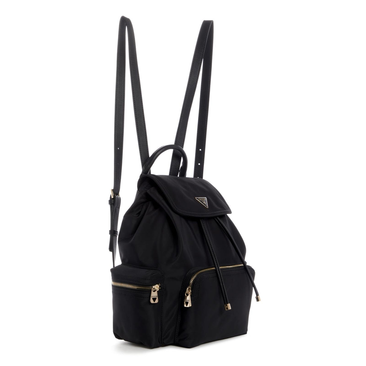 Guess Eco Gemma - Bolsos y carteras para mujer, color negro, Negro, Talla única, Contemporáneo