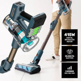 Taurus – Aspiradora Homeland Digital Animal Flex | 415W | 3 velocidades | Sin Cable | Batería 3h | 60min autonomía | Giro 180º | LED óptico | 2 Cepillos