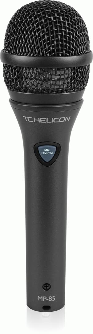TC Helicon MP-85 Micrófono vocal de respuesta natural con control de micrófono