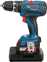 Bosch Professional GSB18-2-LI PLUS Destornillador de martillo 2 x 18V, 2 Ah