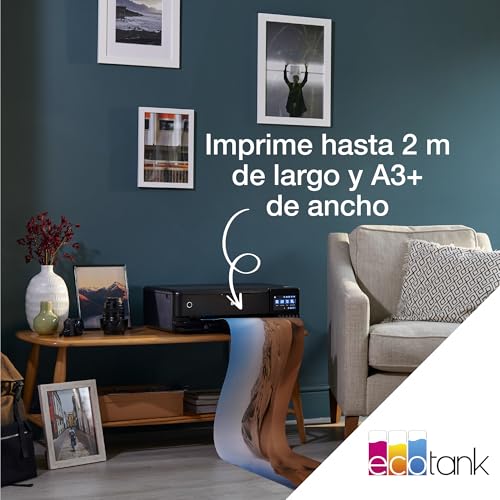 Impresora fotográfica EcoTank ET-8550 A3+ con depósito de tinta y Wi-Fi