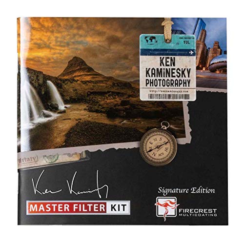 Formatt Hitech Master Filter Ultra o Pro Kit, Ken Kaminesky Signature Edition - Densidad neutra, graduado y kit polarizador- Paisaje, viajes, bellas artes, larga exposición y fotografía arquitectónica