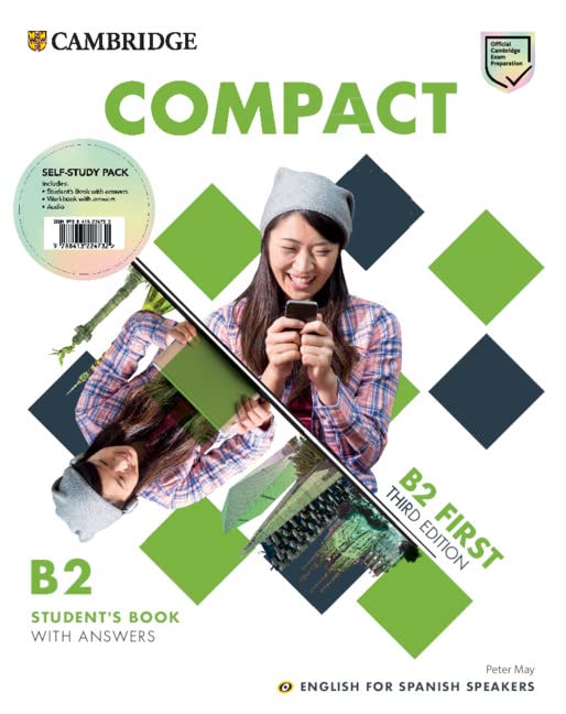 Compact First Self-study Pack (Student`s Book with Answers and Workbook with Ans (SIN COLECCION)