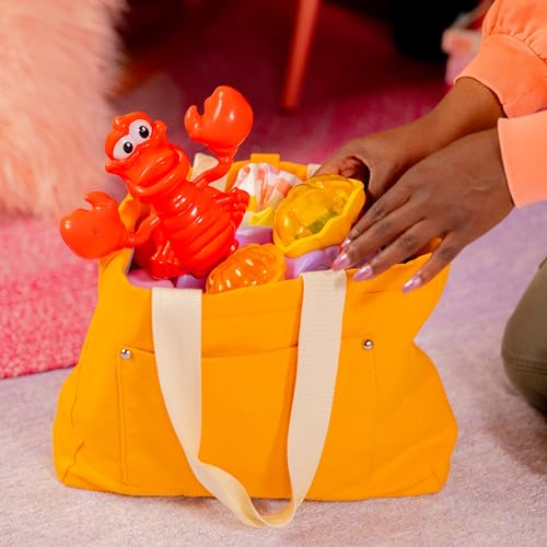 Bright Starts, Sea of Activities: Saltador de Actividades para Bebés de La Sirenita de Disney, con Juguetes Interactivos, Luces y Música, Incluye Princesa Ariel, 6-12 Meses (Azul)
