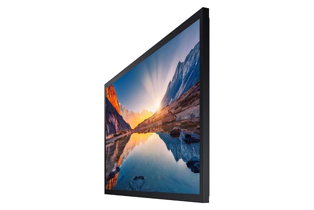 Samsung LH43QMRTBGC Pantalla de señalización 109,2 cm (43") 4K Ultra HD Negro Pantalla táctil Tizen
