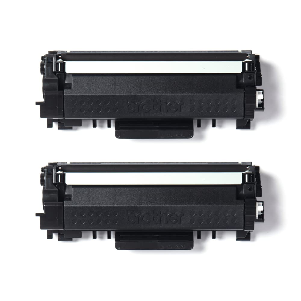 Brother TN2420TWIN Pack de 2 tóner negro de larga duración, para las impresoras MFCL2710DW/MFCL2730DW/MFCL2750DW/DCPL2510D/DCPL2530DW/DCPL2550DN/HLL2310D/HLL2350DW/HLL2370DN/HLL2375DW