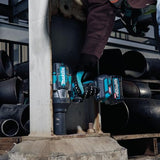 Makita XGT TW002GZ - Llave de impacto inalámbrica de 40 V, 1700 Nm, unidad de 1/2 pulgada, 1800 rpm
