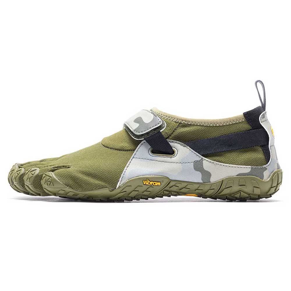 Vibram FiveFingers Spyridon EVO, Sneaker Hombre, Verde Camuflaje, 43
