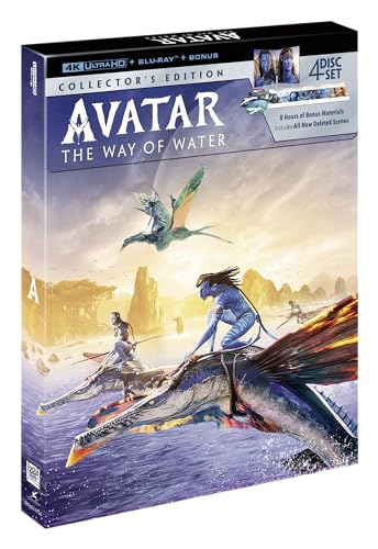 Avatar: The Way Of Water Collector's Edition 4K Ultra HD [Blu-ray] [Region Free]