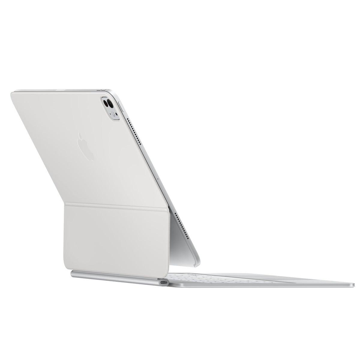 Apple Magic Keyboard para el iPad Pro de 13 Pulgadas (M4): Comodidad para Escribir, trackpad Integrado y Teclas de función, Inglés Estadounidense - Blanco 