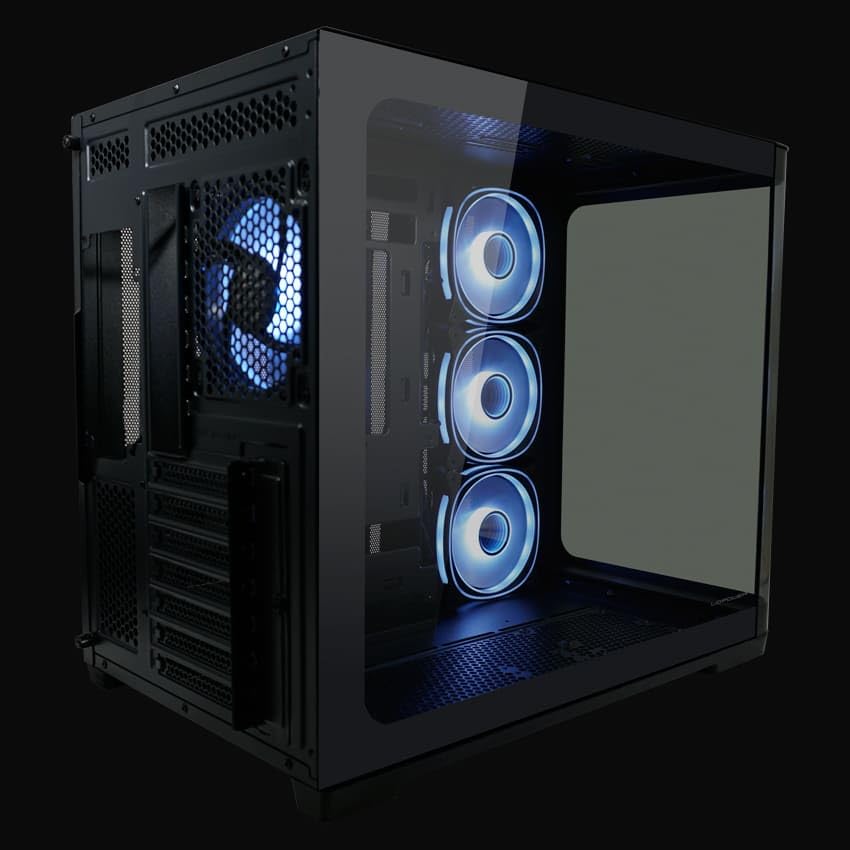 LC-Power GEH Midi ATX 8001B Pro-Storm Dark