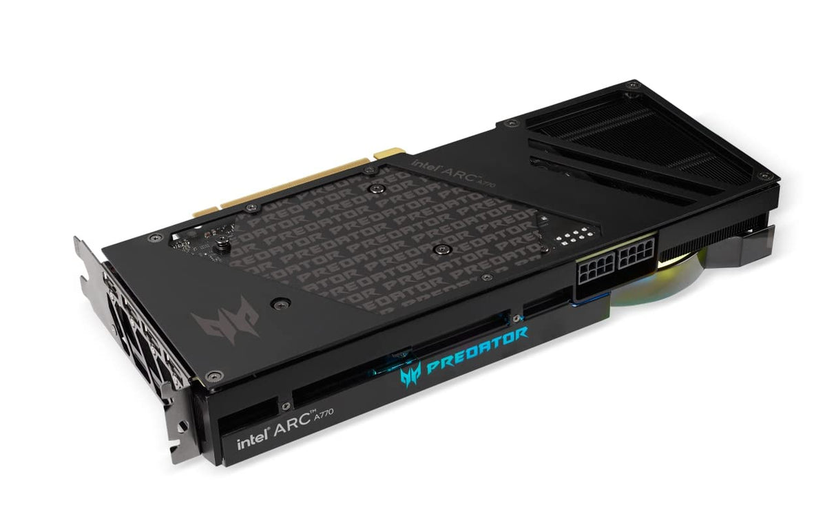 Acer Predator BiFrost Intel ARC A770 OC - Tarjeta gráfica Gaming (16GB GDDR6, PCIe 4.0, 1 HDMI 2.0, 3 DisplayPort 2.1)
