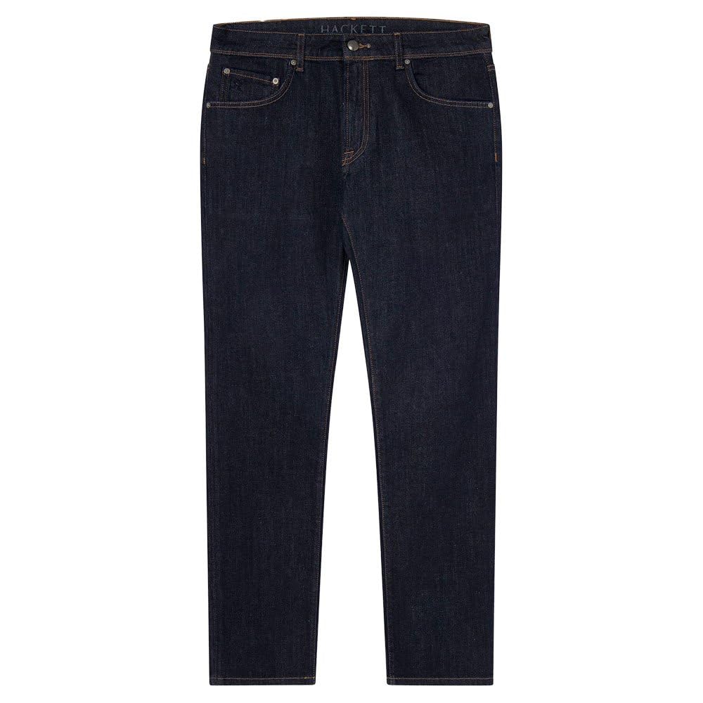 Hackett London Jeans de Mezclilla para Hombre, Azul (Denim Blue), 28W / 28L